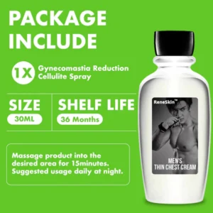 ReneSkin™ Gynecomastia Reduction Cellulite Cream