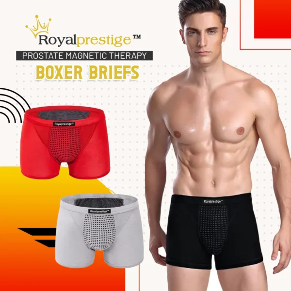 Royalprestige™ Prostate Magnetic Therapy Boxer Briefs - Image 2