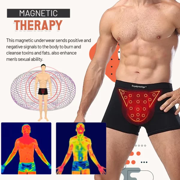 Royalprestige™ Prostate Magnetic Therapy Boxer Briefs - Image 6