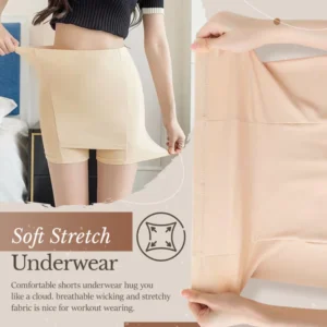 VSecret Double-Layer Front Crotch Shaping Shorts