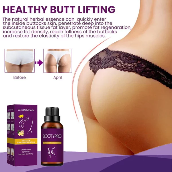 West&Month™ BootyPro Hip Lifting Massage Oil - Image 2