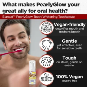 Biancat™ PearlyGlow Teeth Whitening Toothpaste