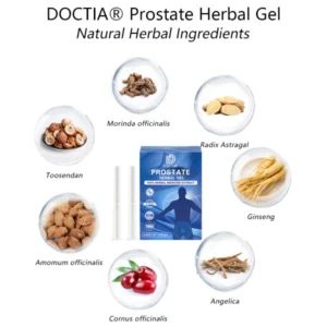 DOCTIA® Prostate Natural Herbal Gel The Exclusive Solution for Prostate Problems