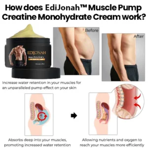 EdiJonah™ Muscle Pump X Creatine Monohydrate Cream