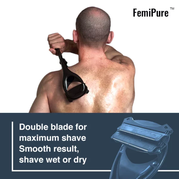 FemiPure™ Back epilator painless shaver shaver