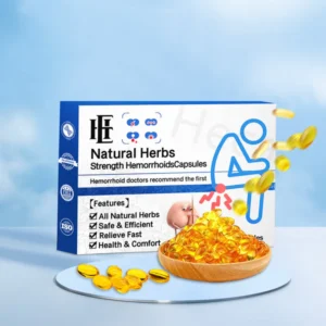 Hesa Natural Herbal Strength Hemorrhoid Capsules