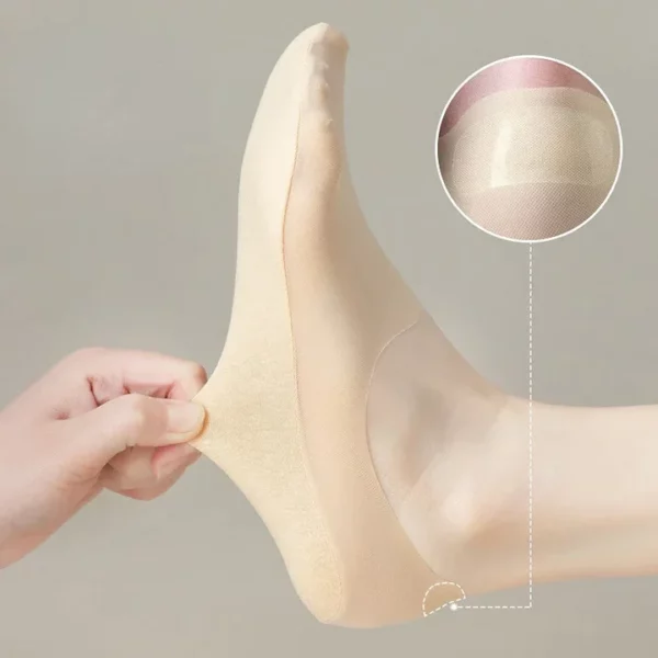 Ice silk invisible socks