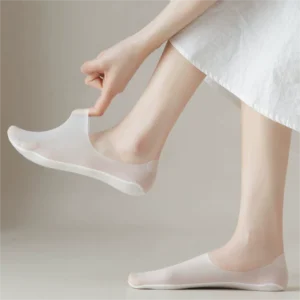 Ice silk invisible socks