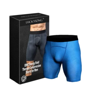 LUCKYSONG™ IONIC Energy Field Therapy Compression Shorts