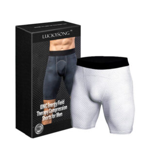 LUCKYSONG™ IONIC Energy Field Therapy Compression Shorts