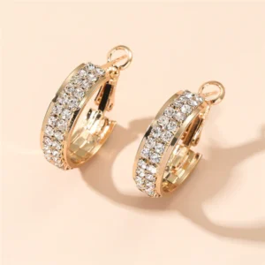 Lovefinity™ Lymphatic activity hoop earrings