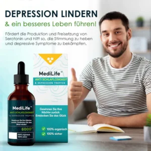 MediLife™ Anti Schlaflosigkeit & Depression Tropfen