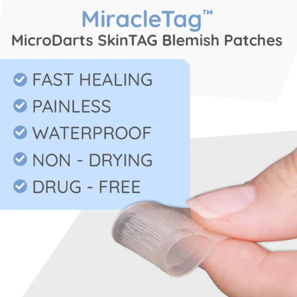 MiracleTag™ MicroDarts SkinTAG Blemish Patches