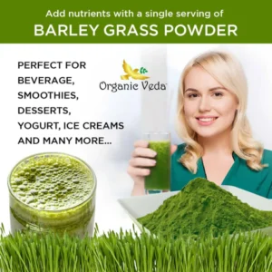 Naveta™ Barley Grass Powder 100% Pure & Organic