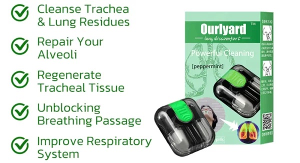 Ourlyard™ Nasal Inhaler Ultimate Pulmonary Cleansing Instrument