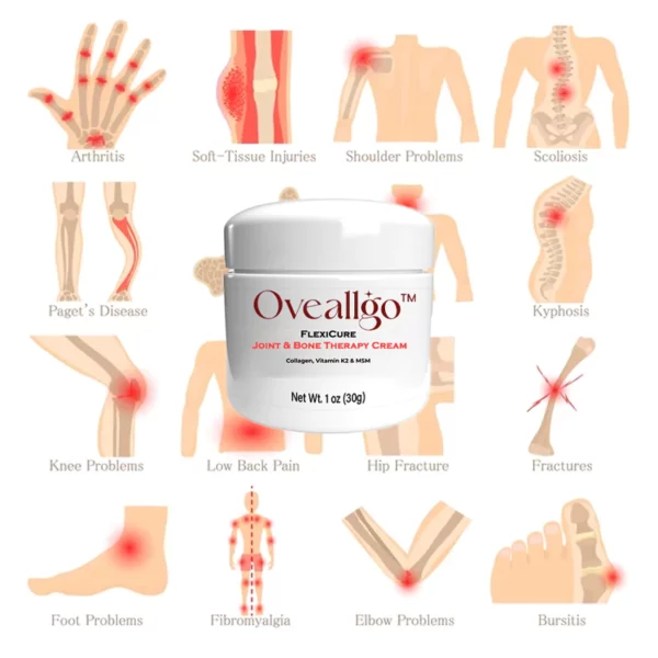 Oveallgo™ FlexiCure Joint & Bone Therapy Cream