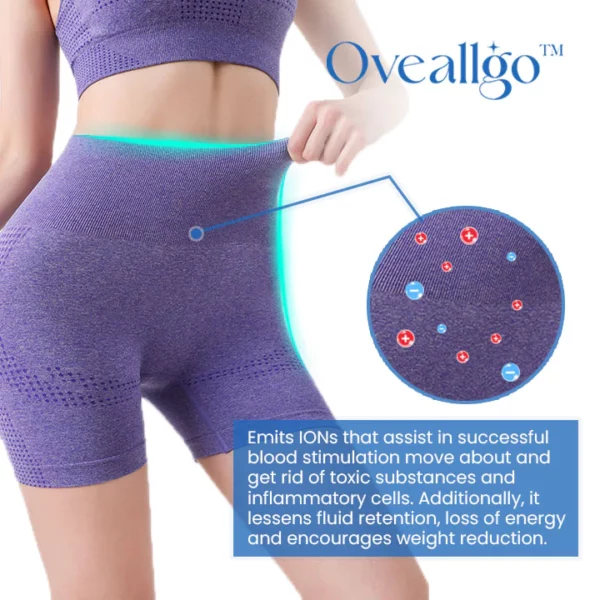 Oveallgo™ ION Tourmaline Fabric Comfort Shaping Shorts