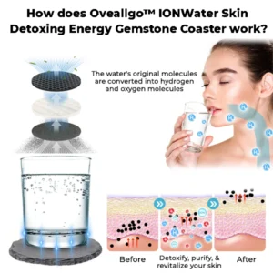 Oveallgo™ IONWater Skin Detoxing Energy Gemstone Coaster