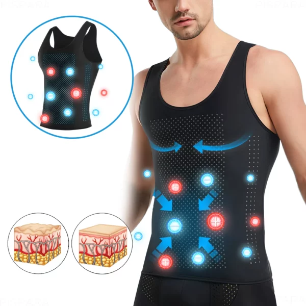 PISPARA™ Men's Ice Silk Shape Compression Vest