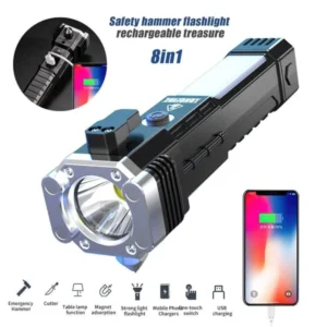 Portable Rechargeable High Quality LED Flashlight