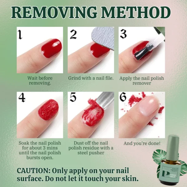 PotionPolish™ Soak-Off Nail Polish Remover