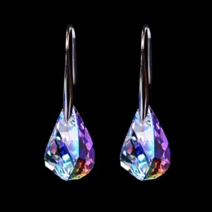 Quartz Stone Lymphatic Magnetic Therapy Earrings