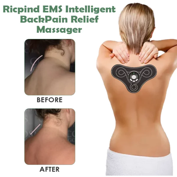 Ricpind EMS Intelligent BackPain Relief Massager