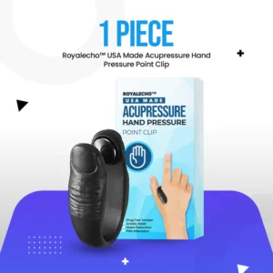 Royalecho™ USA Made Acupressure Hand Pressure Point Clip