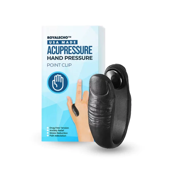 Royalecho™ USA Made Acupressure Hand Pressure Point Clip