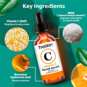 TroSkIn™ Vitamin C Facial Serum