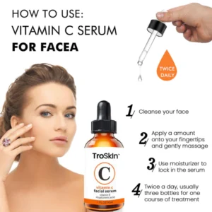 TroSkIn™ Vitamin C Facial Serum