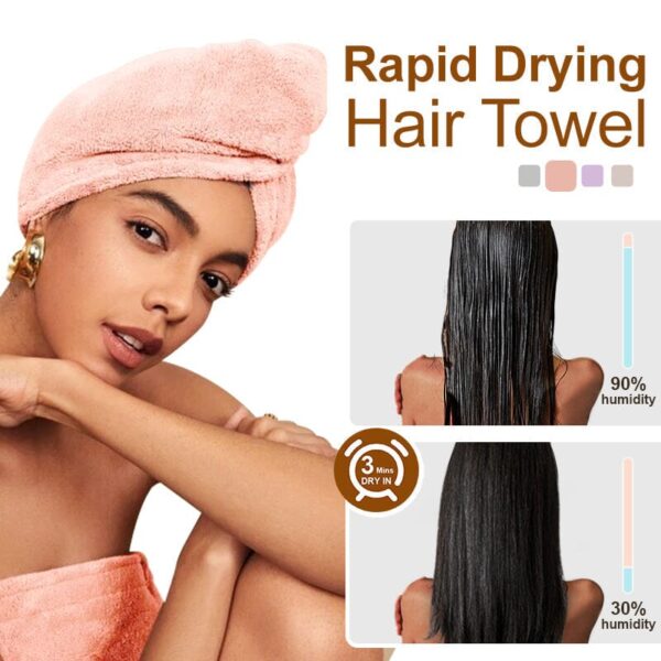 flysmus™ BeautiDry Hair Drying Towel