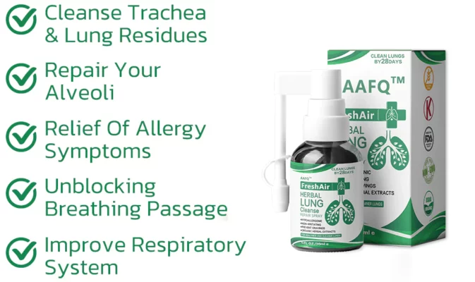 AAFQ™ FreshAir Herbal Lung Cleanse Repair Spray