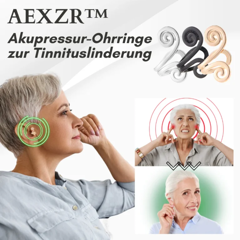 AEXZR™ Akupressur-Ohrringe zur Tinnituslinderung