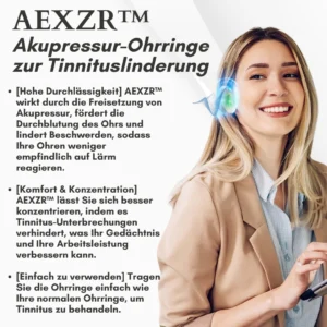 AEXZR™ Akupressur-Ohrringe zur Tinnituslinderung