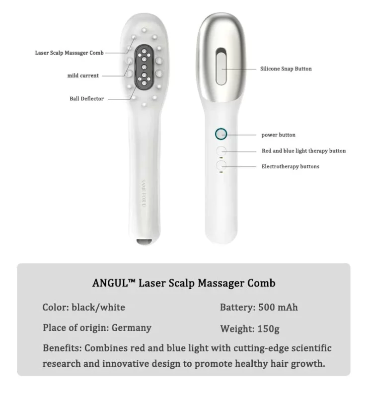 ANGUL™ Laser Scalp Massager Comb