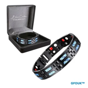 ANWX GFOUK™ Blue Carbon TitanBracelet