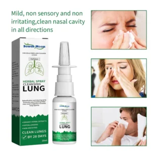 ANWX South Moon™ Organic Herbal Lung Cleanse & Repair Nasal Spray PRO