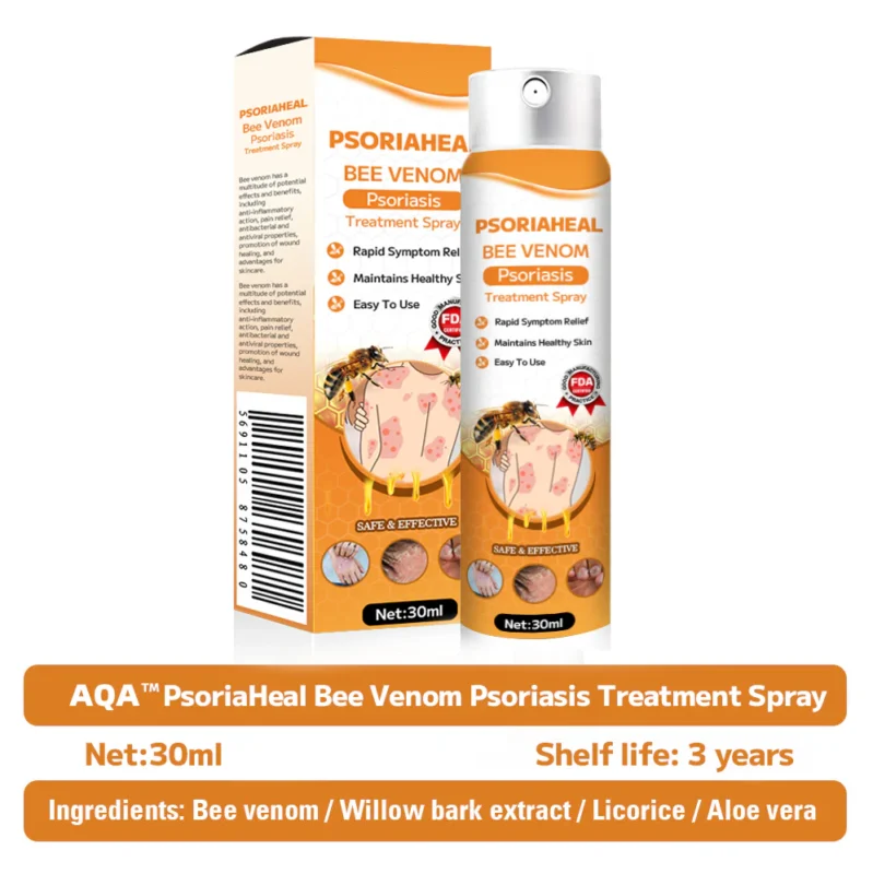 AQA™ PsoriaHeal Bee Venom Psoriasis Treatment Spray