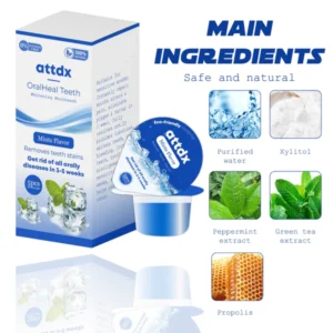 ATTDX OralHeal TeethWhitening Mouthwash