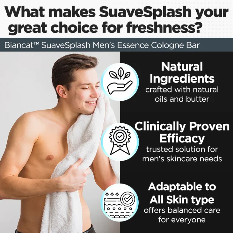 Biancat™ SuaveSplash Men's Essence Cologne Bar - Image 3