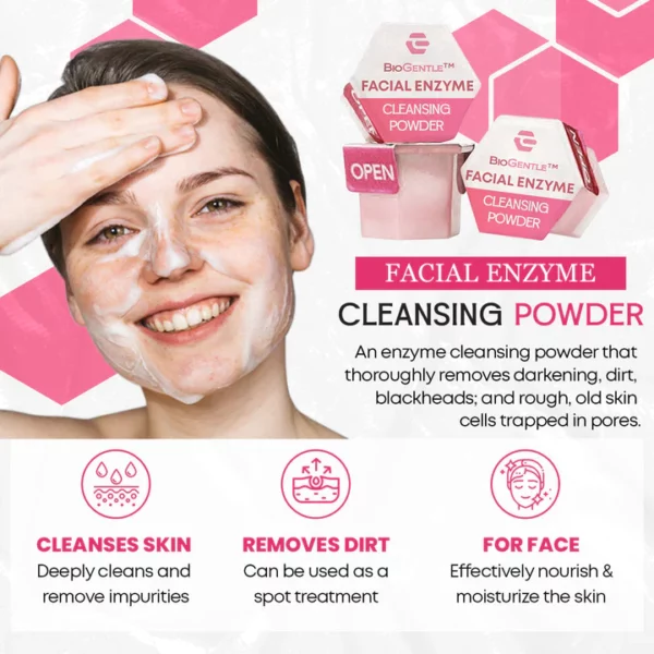 BioGentle™ Facial Enzyme Cleansing Powder - Image 7