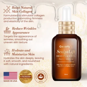 Ceoerty™ SculptLift Deer Placenta Face Serum