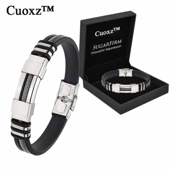 Cuoxz™ SugarFirm Elite TitanION Wristband