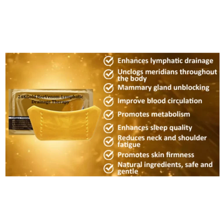 Dobshow™ 24KGold BeeVenom-Lymphatic Drainage Therapy