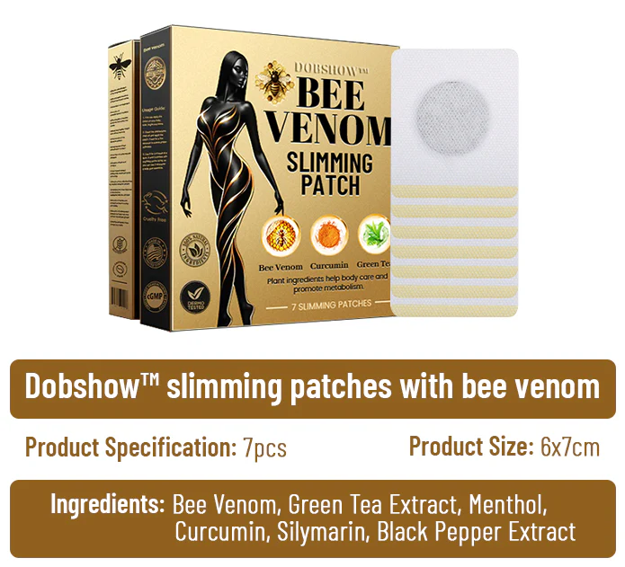 Dobshow™ slimming patches with bee venom