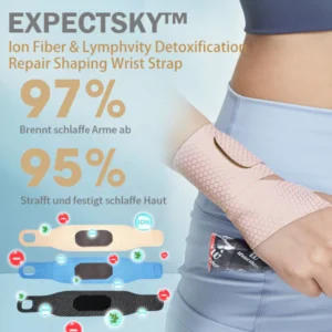 EXPECTSKY™ lon Fiber & Lymphvity Detoxification Repair Shaping Wrist Strap