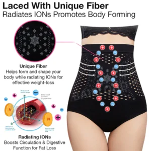 Effortless Slimming Ice Silk Ion Fiber Repair Shaping Shorts