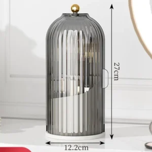 Elegant 360° Rotating Makeup Organizer