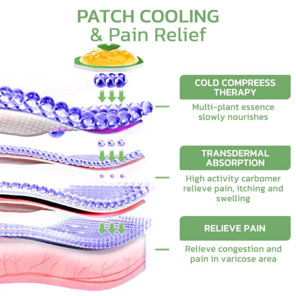 Fivfivgo™ Fat Burning Shaping & Varicose Veins Immediate Relief Burst Beads Patch - Image 3